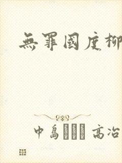 无罪国度柳仙白封面