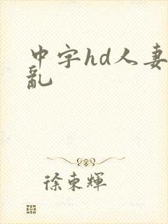 中字hd人妻a乱
