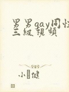 男男gay同性三级视频封面