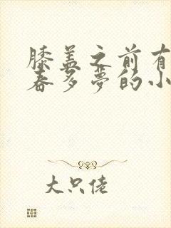 膝盖之前有只小春多梦的小说