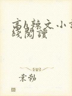 高h辣文小说在线阅读封面