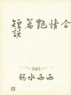 短篇艳情合集小说