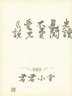 《爱不见光》小说免费阅读全文