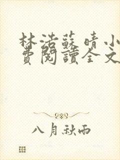 林浩苏晴小说免费阅读全文最新章节