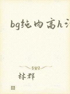 bg纯肉高h污