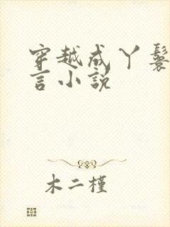 穿越成丫鬟的古言小说