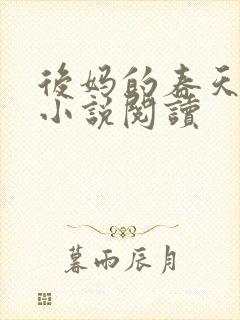 后妈的春天小成小说阅读封面