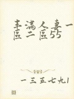 丰满人妻一区二区二区55封面