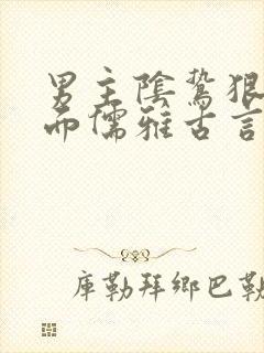 男主阴鸷狠戾表面儒雅古言