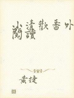 小清欢番外免费阅读封面