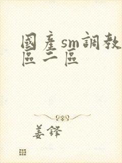 国产sm调教一区二区
