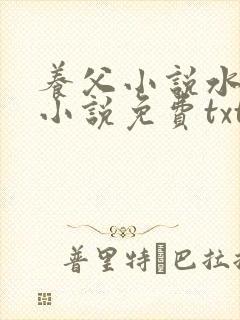 养父小说水千丞小说免费txt