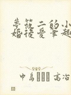 梦筱二的小说先婚后爱笔趣阁封面