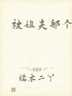 被姐夫那个小说