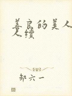 善良的美人妻同人续封面