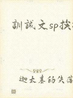 训诫文sp挨揍