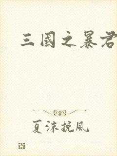 三国之暴君吕布封面