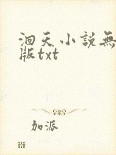 洄天小说无删减版txt