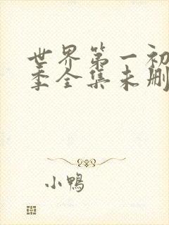 世界第一初恋1季全集未删减