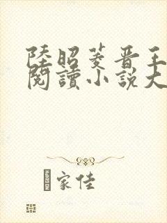 陆昭菱晋王免费阅读小说大结局