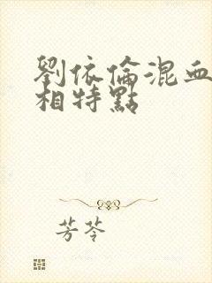 刘依伦混血儿长相特点