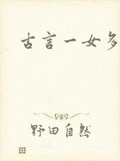 古言一女多夫