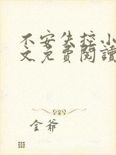 不安失控小说全文免费阅读笔趣阁封面