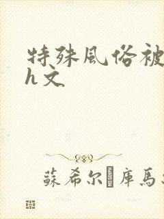 特殊风俗被肉高h文