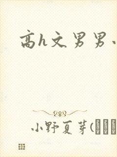 高h文男男小说
