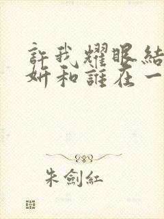 许我耀眼结局许妍和谁在一起了封面