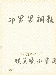 sp男男调教文封面