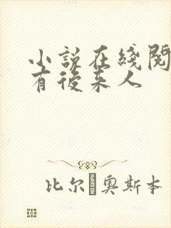 小说在线阅读还有后来人