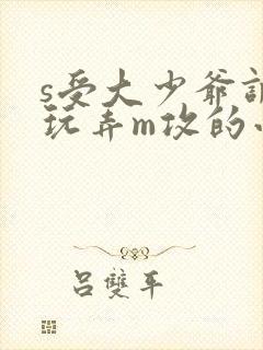 s受大少爷调教玩弄m攻的小说