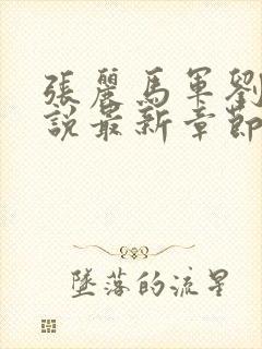 张丽马军刘艳小说最新章节更新时间封面