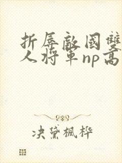 折辱敌国双性美人将军np高h