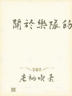 关于乐队的小说封面