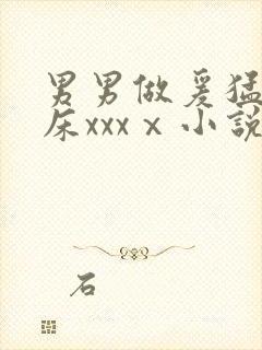 男男做爰猛烈叫床xxxⅹ小说封面