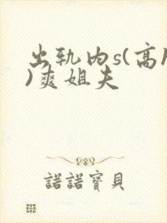 出轨内s(高h)爽姐夫