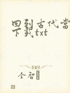 回到古代当皇帝下载txt