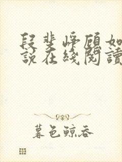 段斐峥顾如锦小说在线阅读