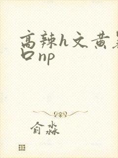高辣h文黄暴粗口np