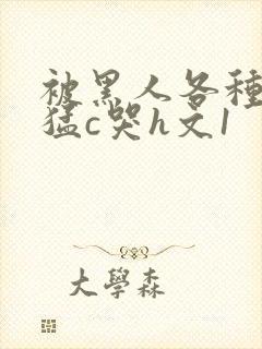 被黑人各种姿势猛c哭h文1