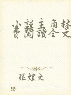 小说主角林峰免费阅读全文最新章节