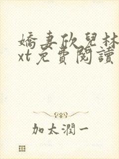 娇妻欣儿林哥txt免费阅读番外篇