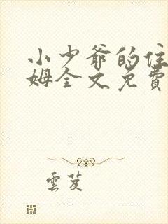 小少爷的住家保姆全文免费阅读全文笔趣阁