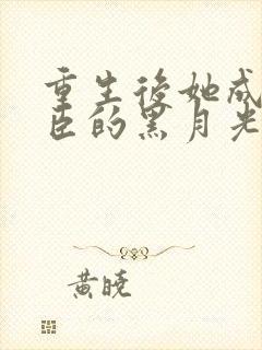 重生后她成为权臣的黑月光小说