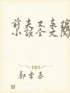 前夫又来抢萌宝小说全文阅读