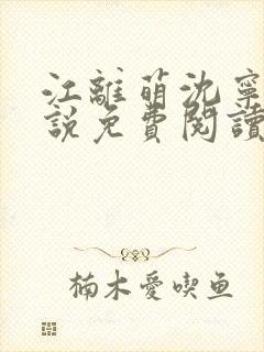 江离萌沈宁修小说免费阅读最新章节封面