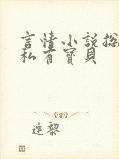 言情小说总裁的私有宝贝