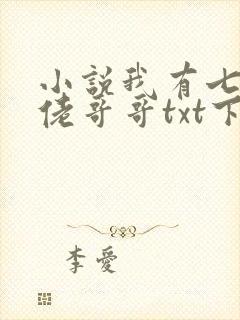 小说我有七个大佬哥哥txt下载封面